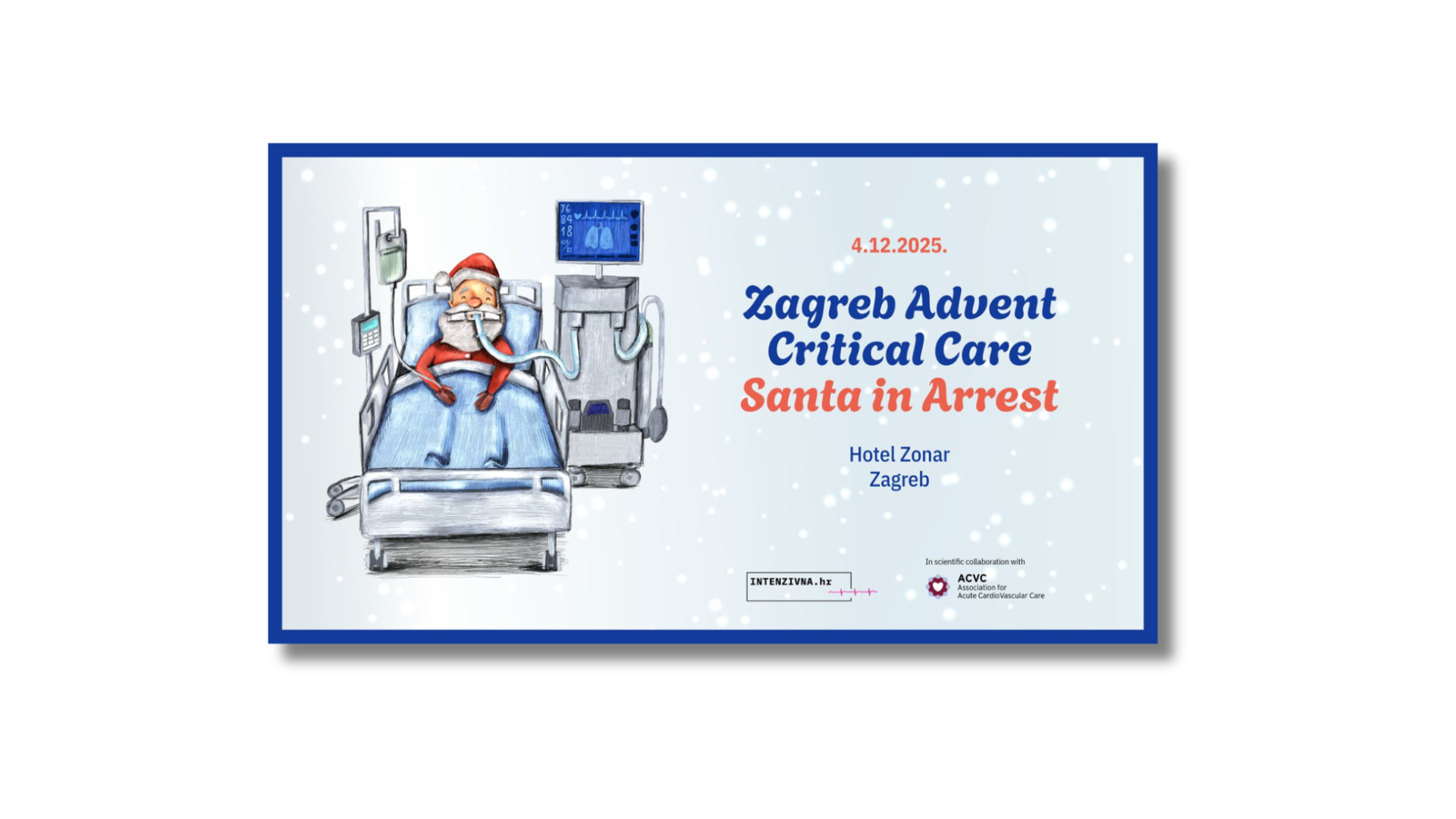 Zagreb Advent Critical Care - Santa in Arrest